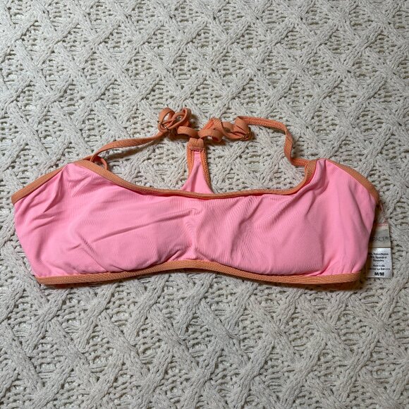 L*Space Pamela Bikini Top Pink & Orange – Women’s M‎ - Picture 2 of 6